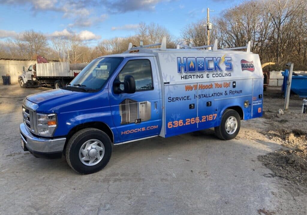 Springtime_Hoocks_HVAC_Van